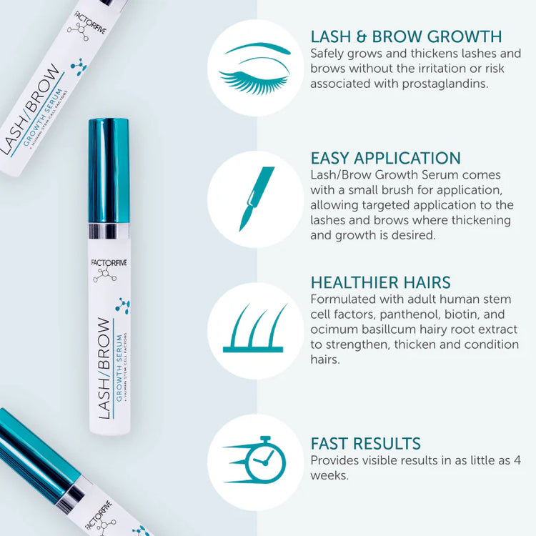 Lash/Brow Growth Serum FactorFive